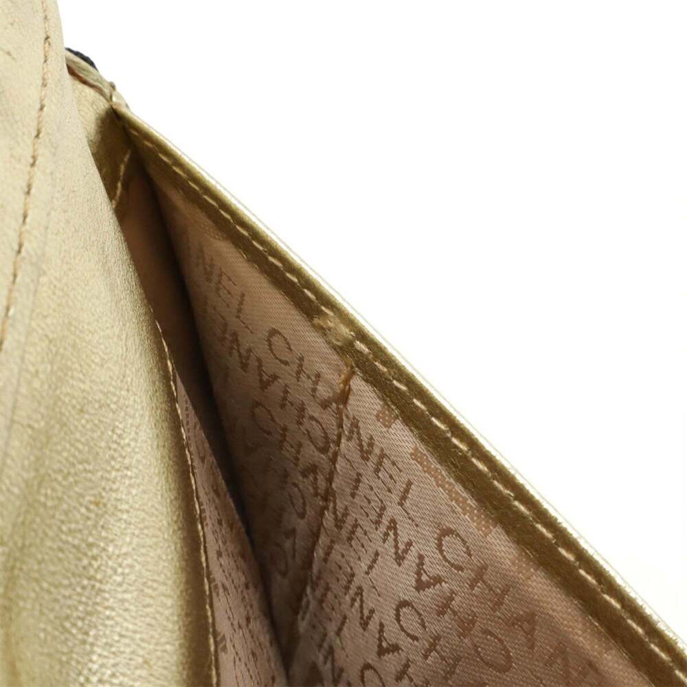 CHANEL Leather Logo Wallet - Picture 7 of 9